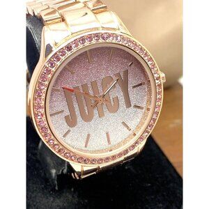 Juicy By Juicy Couture Women's Watch JC/5004 Quartz Rose Gold Tone Steel